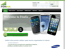 Tablet Screenshot of fonfix.ie